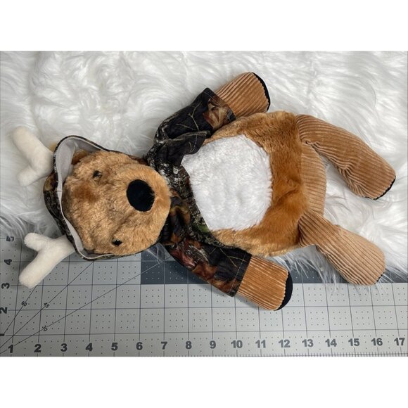 Scentsy Buddy Buck Dee Hunting Season Plush Camo Hoodie Retired Stuffed Toy 16in - Picture 3 of 5